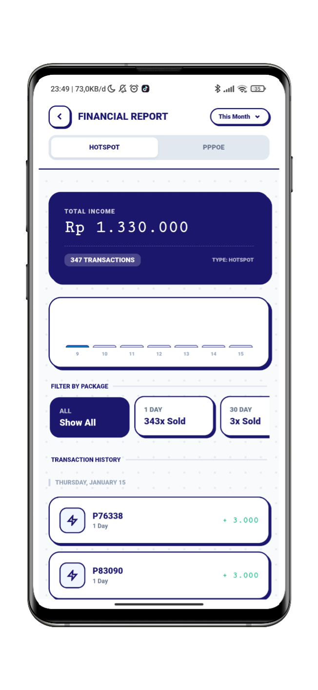Finance & Settings